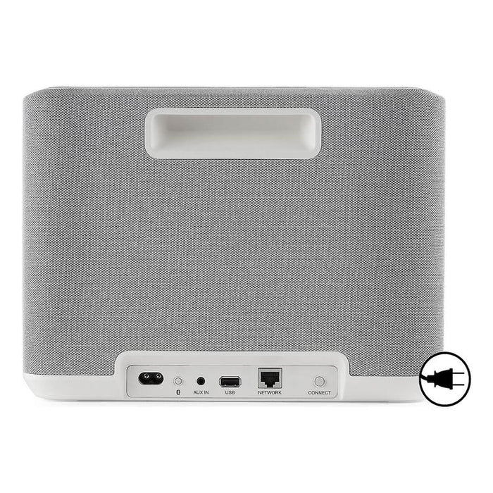 Denon HOME 250 | Haut-parleur sans fil - Bluetooth - Couplage Stéréo - HEOS intégré - Blanc-Sonxplus Sorel
