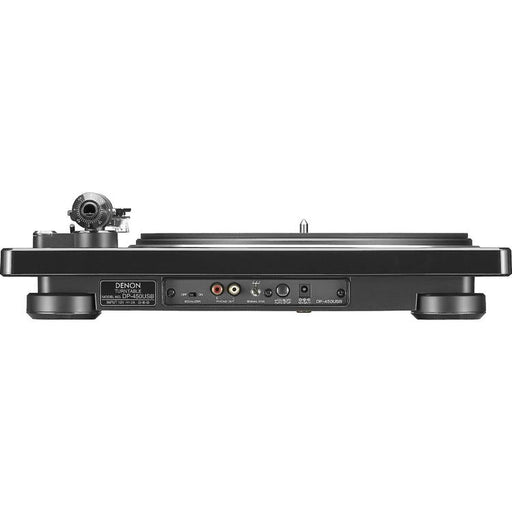 Denon DP-450USB | Table tournante Hi-Fi - Port USB - Bras de lecture en "S" - Noir-Sonxplus Sorel