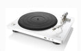 Denon DP-450USB | Table tournante Hi-Fi - Port USB - Bras de lecture en "S" - Blanc-Sonxplus Sorel