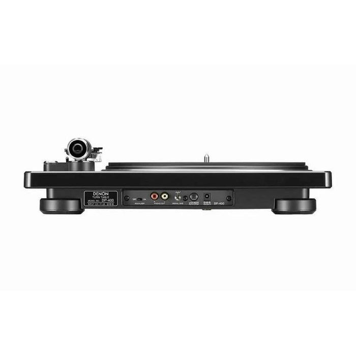 Denon DP-400 | Table tournante Hi-Fi - Capteur automatique de vitesse - Bras de vitesse en "S" - Noir-Sonxplus Sorel