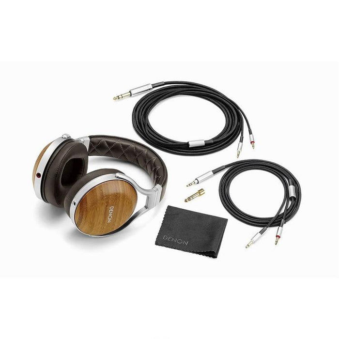 Denon AH-D9200 | Écouteur filaire circum-auriculaire - Coques en Bambou - Structure en Aluminium - Haut de gamme - Léger-Sonxplus Sorel
