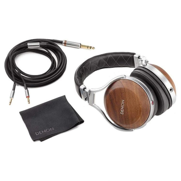 Denon AH-D7200 | Écouteur filaire circum-auriculaire - Performances Audiophiles - Coques en Noyer - Câble amovible en cuivre pur-Sonxplus Sorel