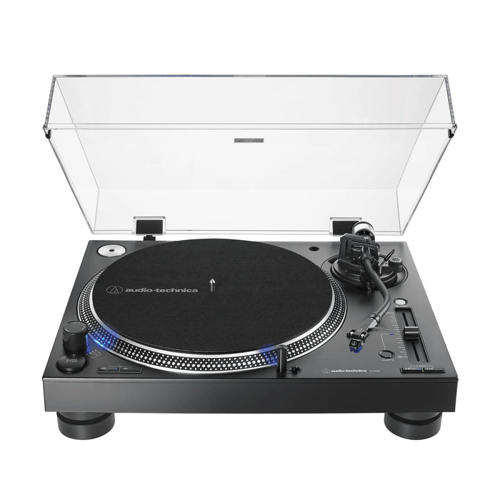 Audio-Technica LP140XP | Table tournante manuelle - Entraînement direct professionnelle - Noir | 01 | Sonxplus Sorel