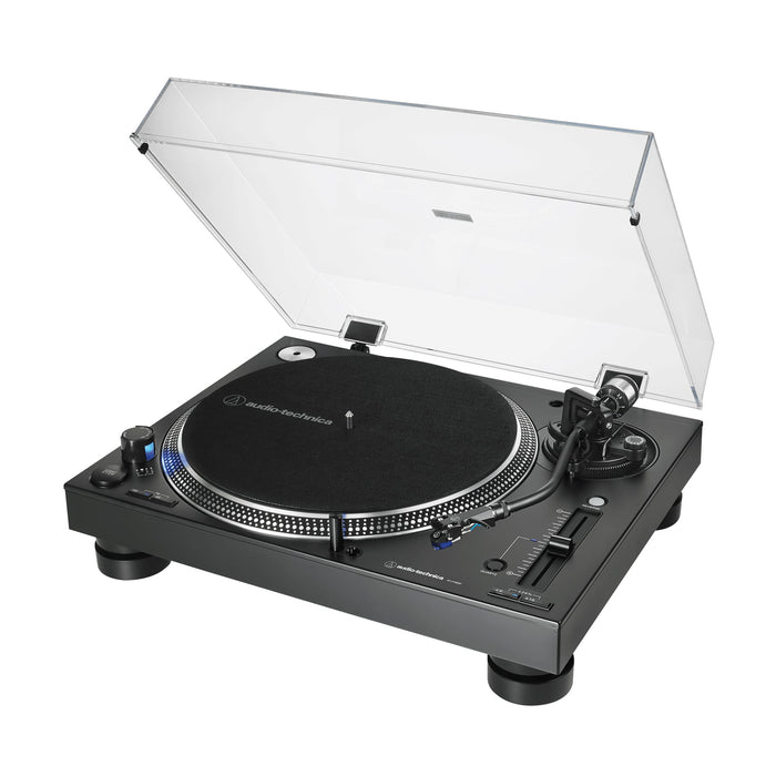Audio-Technica LP140XP | Table tournante manuelle - Entraînement direct professionnelle - Noir | 02 | Sonxplus Sorel