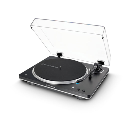 Audio-Technica AT-LP70XBTBS | Stereo Turntable - Wireless - Bluetooth - Belt-Drive - Fully Automatic - Black/Silver | 02 | Sonxplus Sorel
