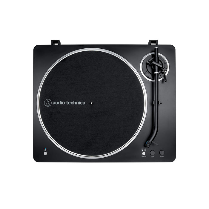 Audio-Technica AT-LP70XBTBS | Stereo Turntable - Wireless - Bluetooth - Belt-Drive - Fully Automatic - Black/Silver | 03 | Sonxplus Sorel