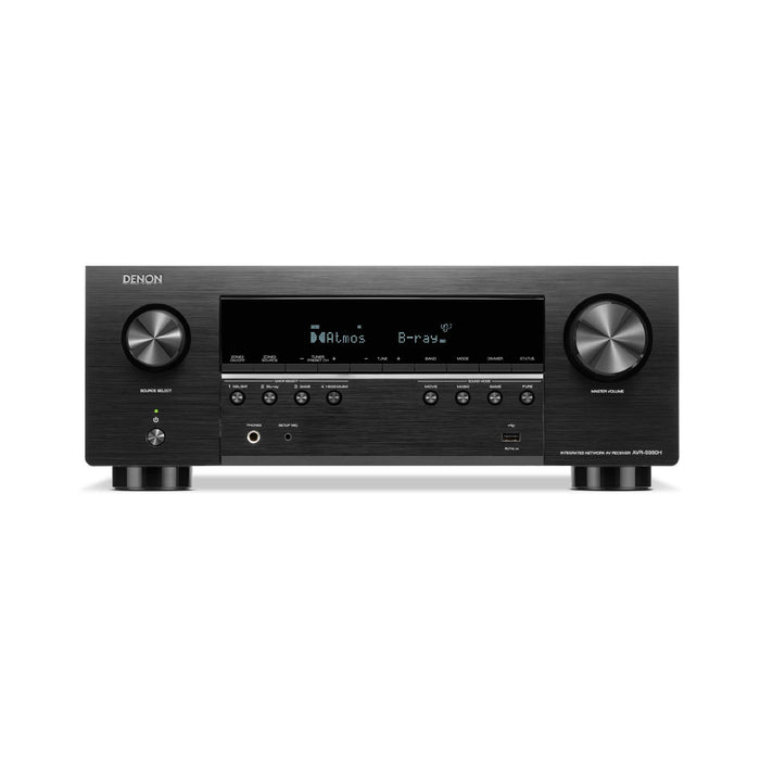 Denon AVR-S980H | Récepteur AV - 7.2 canaux d'amplification - Cinéma maison - 8K - HEOS - Noir | 01 | Sonxplus Sorel