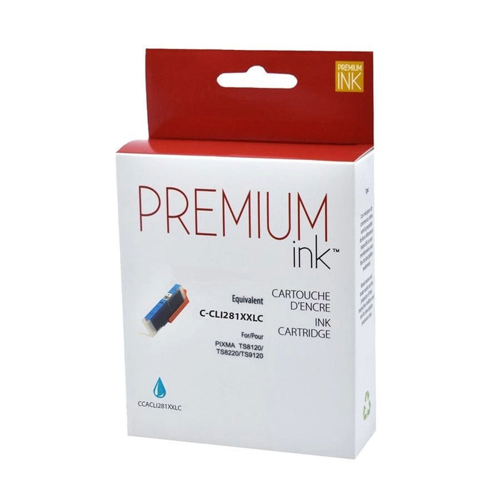 Kartouche+ | Compatible Inkjet Cartridge - Cyan - 830 pages at 5% page coverage | 01 | Sonxplus Sorel
