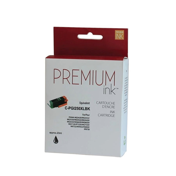 Kartouche+ | Cartouche à jet d'encre compatible Canon - PGI250XL - Noire - 500 pages à 5% de couverture de page | 01 | Sonxplus Sorel