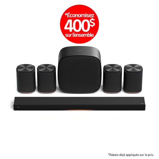 LG Sound Suite | Immersive Quad Suite 7 Pro - H7+4M7+W7 | 01 | Sonxplus Sorel