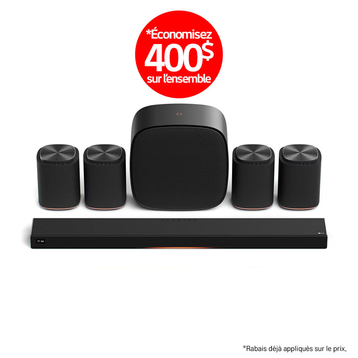 LG Sound Suite | Immersive Quad Suite 7 Pro - H7+4M7+W7 | 01 | Sonxplus Sorel