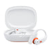 JBL Endurance Peak 4 | Écouteurs intra-auriculaire - TwistLock  - Blanc/Orange | 01 | Sonxplus Sorel