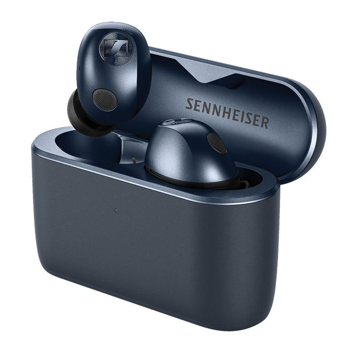 Sennheiser MOMENTUM True Wireless 5 | Écouteurs intra-auriculaire - Sans-fil - Denim | 01 | Sonxplus Sorel