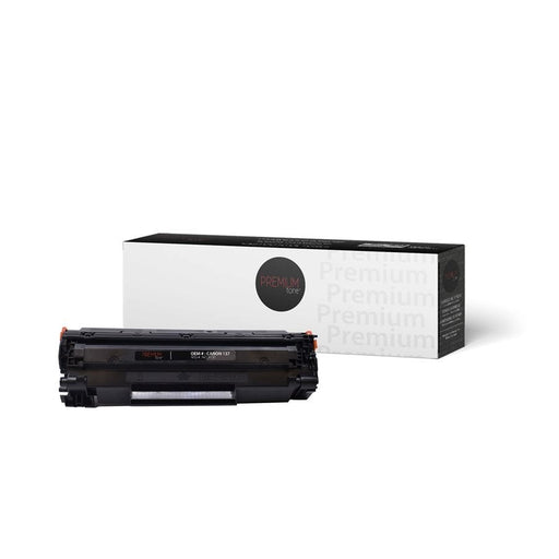Kartouche+ | Cartouche laser compatible Canon - Boîte blanche #137 - Noire - 2 400 pages à 5% de couveture de page | 01 | Sonxplus Sorel