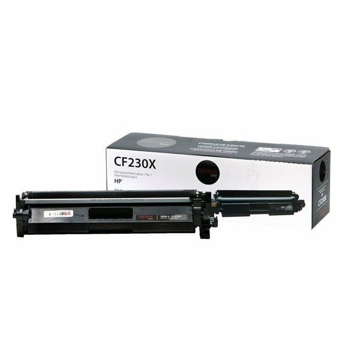 Kartouche+ | Cartouche laser compatible pour HP CF230X - Noire - 3 500 pages à 5% de couverture de page | 01 | Sonxplus Sorel