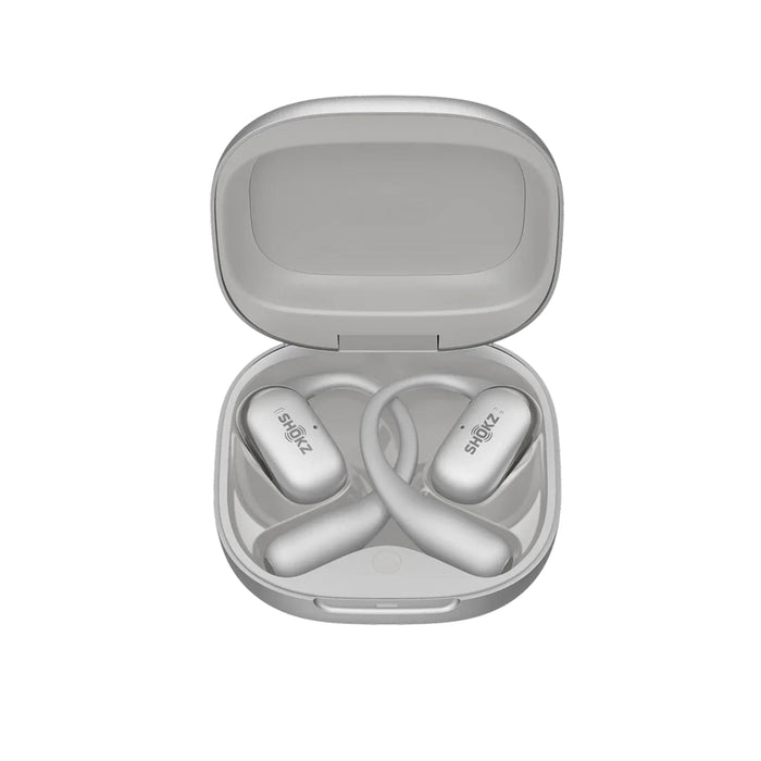 SHOKZ OpenFit 2+ | Open-Ear Headphones - Up to 48 Hours of Playback - Bluetooth - Gray | 04 | Sonxplus Sorel