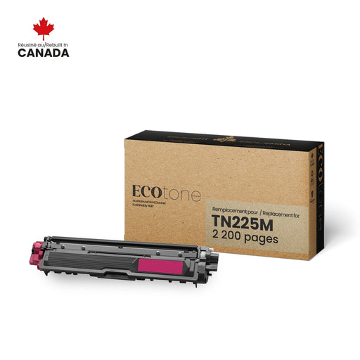 Kartouche+ | Cartouche laser recyclée québécoise Brother - Magenta - 2 200 pages à 5% de couverture de page | 01 | Sonxplus Sorel