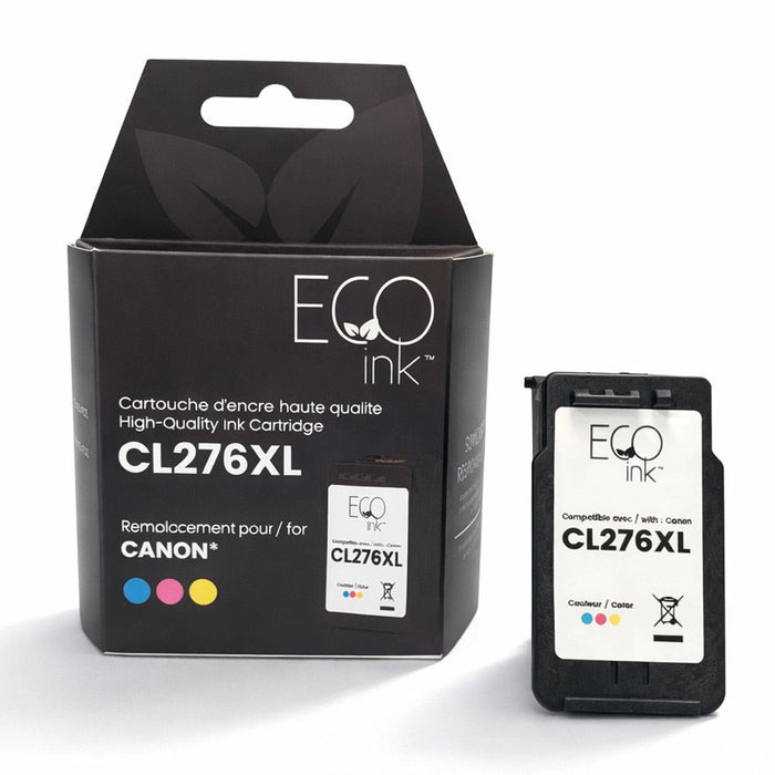 Kartouche+ | Canon CL276CL Reman EcoInk Couleur 400 pages | 01 | Sonxplus Sorel