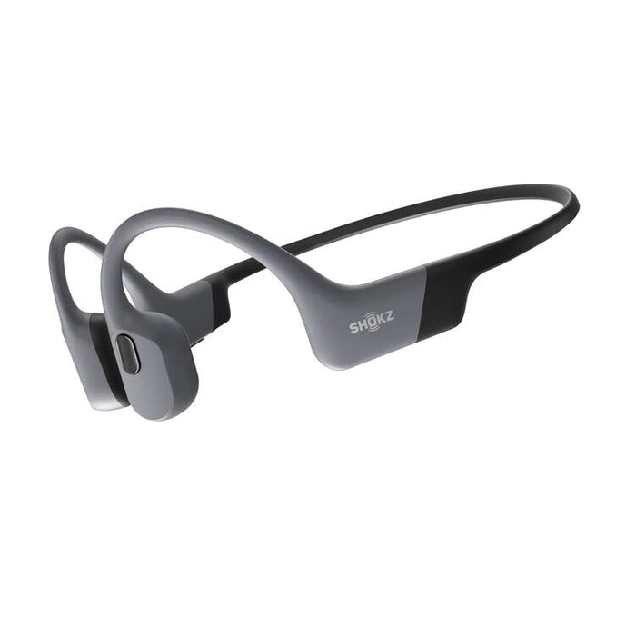 SHOKZ OpenSwim Pro | Écouteurs à conduction osseuse - Pour Natation - Bluetooth - IP68 - 9 Heures d'autonomie - Gris | 01 | Sonxplus Sorel