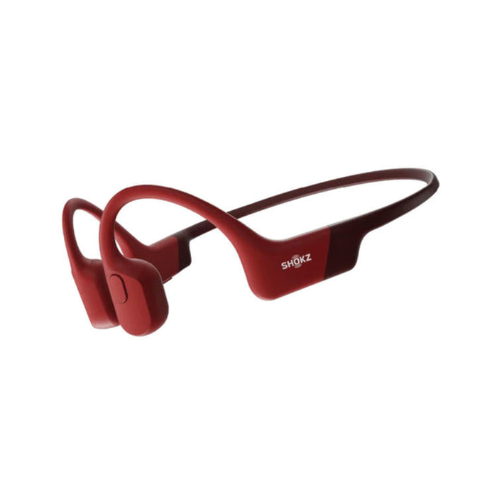 SHOKZ OpenRun | Écouteurs à conduction osseuse - Sport - Bluetooth - 8 Heures d'autonomie - Rouge | 01 | Sonxplus Sorel