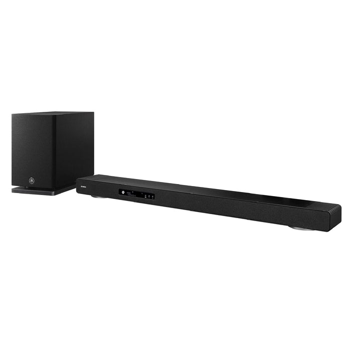 Yamaha SRX90A B | Barre de son 3.1.2 - AURO 3D - Puissance totale 550W RMS - Noir