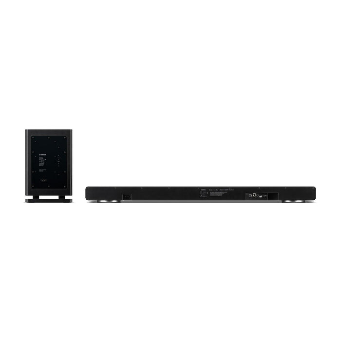 Yamaha SRX90A B | Barre de son 3.1.2 - AURO 3D - Puissance totale 550W RMS - Noir