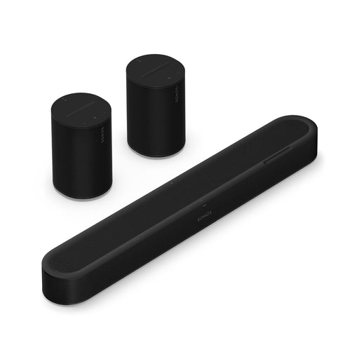 Sonos | Ensemble de son ambiophonique avec Beam Ultra + 2 Era 100 - Noir | 01 | Sonxplus Sorel