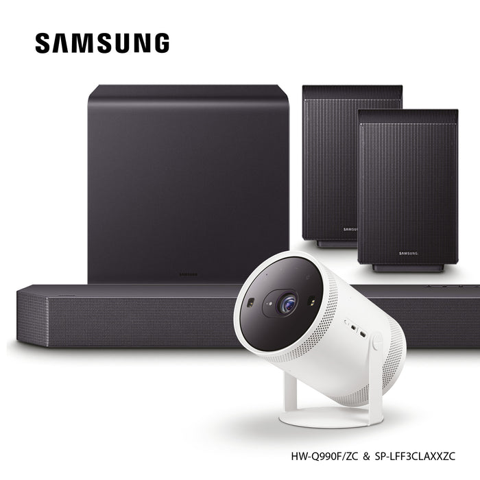 Samsung HW-Q990F + SP-LFF3CLAXXZC | Ensemble Home Cinéma Ultime