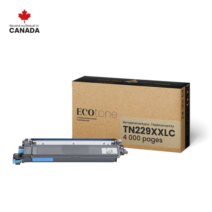 Kartouche+ | Cartouche laser originale - Brother - Cyan - 4000 pages à 5% de couverture de page | 01 | Sonxplus Sorel