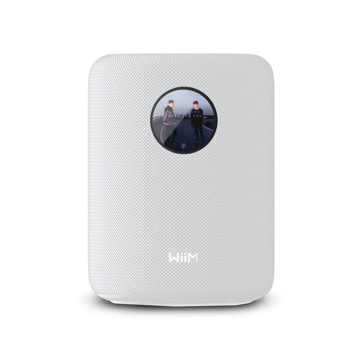 WiiM Sound | Haut-parleur Streaming - Écran tactile de 1,8" - Sans fil - Blanc | 01 | Sonxplus Sorel