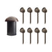 Paradigm Garden Oasis Essentials System | Outdoor Speaker System - 8 Speakers - 1 Subwoofer - Bronze-Sonxplus Sorel