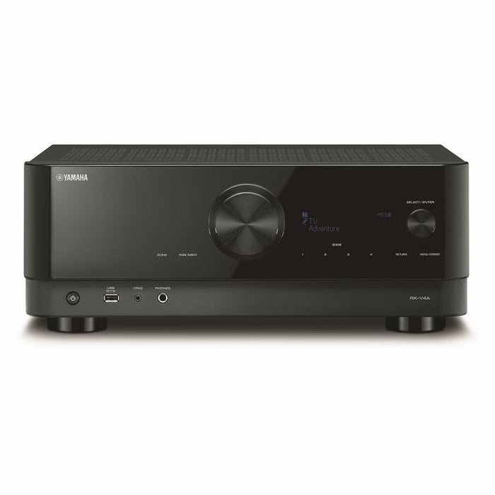 Yamaha YHTB4A | Home Theater Package - MusicCast - RX-V4A + NS51Pack + NSSW050-Sonxplus Sorel