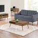 Monarch Specialties I 2835 | TV stand - 48" - 3 Drawers - Mid-century concept - Imitation walnut-Sonxplus Sorel