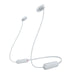 Sony WI-C100 | In-ear headphones - Wireless - Bluetooth - Around the neck - Microphone - IPX4 - White-Sonxplus Sorel
