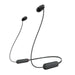 Sony WI-C100 | In-Ear Headphones - Wireless - Bluetooth - Around the neck - Microphone - IPX4 - Black-Sonxplus Sorel