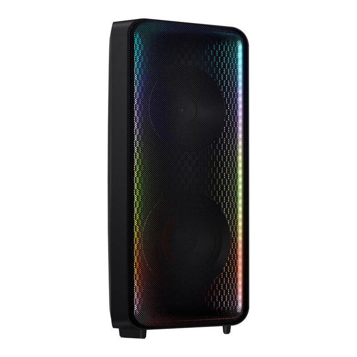 Samsung MX-ST50B | Powerful portable speaker - Sound tower - Bluetooth - 240W - Karaoke function - LED lights - Multiple Bluetooth connection - Black-Sonxplus Sorel