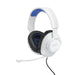 JBL Quantum 100P | Wired circumaural gaming headset - For Playstation Console - White/Blue-Sonxplus Sorel