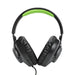 JBL Quantum 100X | Circumaural Wired Gaming Headphones - For X-box Console - Black/Green-Sonxplus Sorel