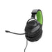 JBL Quantum 100X | Circumaural Wired Gaming Headphones - For X-box Console - Black/Green-Sonxplus Sorel