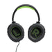JBL Quantum 100X | Circumaural Wired Gaming Headphones - For X-box Console - Black/Green-Sonxplus Sorel