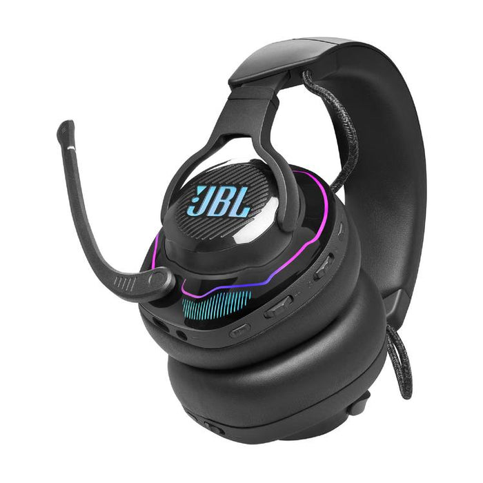 JBL Quantum 910 | Pro circumaural gaming headphones - Wireless - RGB lighting - Noise reduction - Black-Sonxplus Sorel
