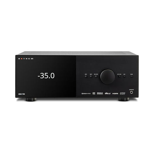 Anthem MRX 740 8K | Home Theater Receiver - 11.2 Channel Preamplifier and 7 Channel Amplifier - 140 W - Black-Sonxplus Sorel