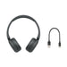 Sony WHCH520 | On-Ear Headphones - Wireless - Bluetooth - Up to 50 hours battery life - Black-Sonxplus Sorel