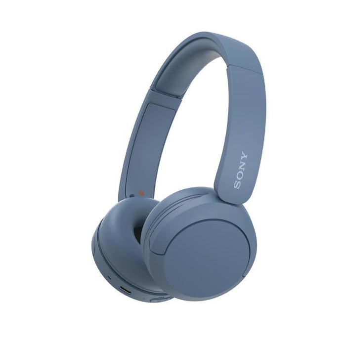 Sony WH-CH520 | On-Ear Headphones - Wireless - Bluetooth - Up to 50 hours battery life - Blue-Sonxplus Sorel