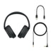 Sony WH-CH720N | Around-ear headphones - Wireless - Bluetooth - Noise reduction - Up to 35 hours battery life - Microphone - Black-Sonxplus Sorel