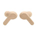 JBL Vibe Beam | In-Ear Headphones - Wireless - Bluetooth - Smart Ambient Technology - Beige-Sonxplus Sorel