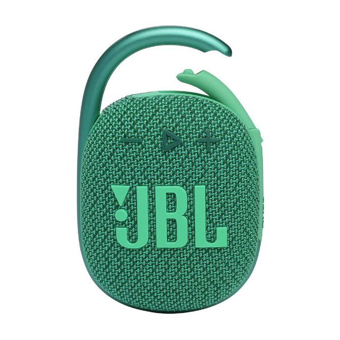 JBL Clip 4 Eco | Speaker - Ultra-portable - Waterproof - Bluetooth - Integrated carabiner - Green-Sonxplus Sorel