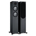 Monitor Audio Bronze 200 | Floorstanding Speakers - Tower - 2.5 way - 120W - Bronze Series - Pair - Black-Sonxplus Sorel