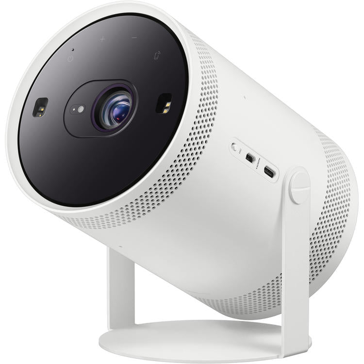 Samsung SP-LFF3CLAXXZC | Portable projector - The Freestyle 2nd Gen. - Compact - Full HD - 360 degree sound - White-Sonxplus Sorel