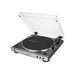 Audio-Technica AT-LP60X-GM | Stereo Turntable - Belt Drive - Fully Automatic - Metal Gun-Sonxplus Sorel